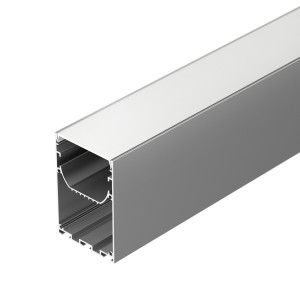 Профиль для светодиодных лент LINE-S-5075-2000 ANOD (Arlight, Алюминий)