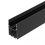 Профиль для светодиодных лент LINE-S-5075-2000 BLACK накладной