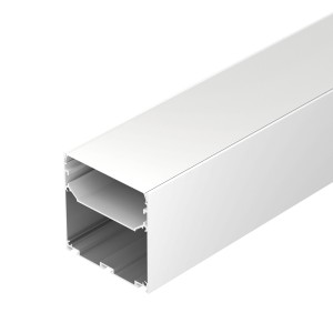 Профиль для светодиодов LINE-S-7575-2000 WHITE накладной алюминиевый