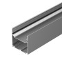 Профиль накладной LINE-S-7575-2500 ANOD для светодиодных лент