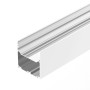 Профиль для светодиодных лент LINE-M-7575-2500 WHITE накладной