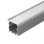 Профиль S встраиваемый LINIA49-F-S-2000 ANOD для светодиодных лент