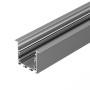 Профиль S встраиваемый LINIA49-F-S-2000 ANOD для светодиодных лент