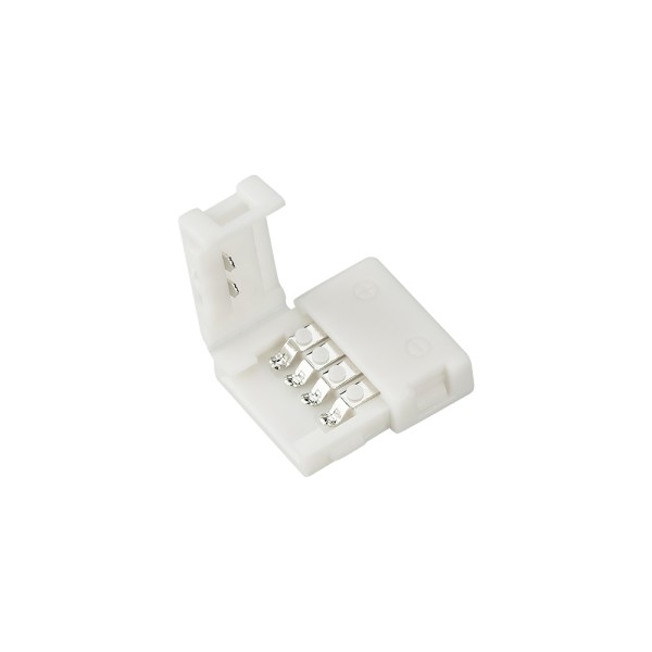 Коннектор 3-5pin Соединитель FIX-RGB-10mm (4-pin) для RGB лент