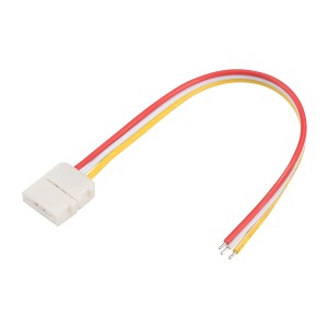 Коннектор выводной FIX-MIX-10mm-150mm-X1 (3-pin) для лент RGB/W