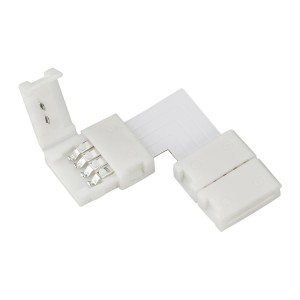 Коннектор угловой FIX-RGB-10mm-L для RGB лент 10 мм