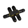 Коннектор NEO-GERM-3pin-TT-WTW (4-8mm) (Arlight, IP68) герметичный