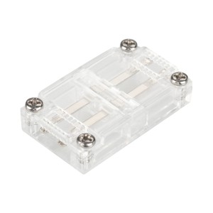 Коннектор прямой для ленты ARL-50000PV (15.5x6mm) прозрачный, 230V
