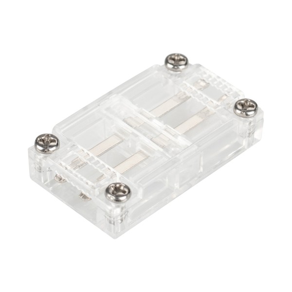 Коннектор прямой для ленты ARL-50000PV (15.5x6mm) прозрачный, 230V
