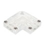Коннектор угловой для ленты ARL-50000PV (15.5x6mm) прозрачный, 230V