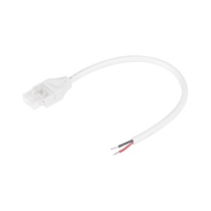 Коннектор питания COB-MONO-8mm-2pin-STW-IP68 (Arlight, Прозрачный) для герметичных лент