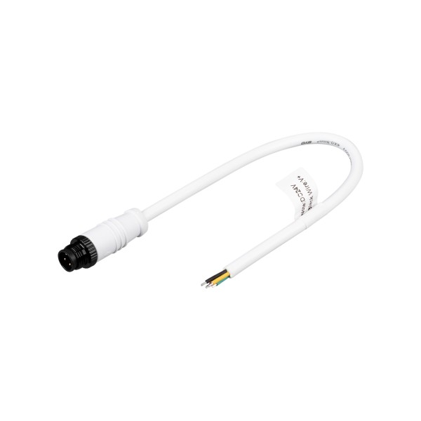 Коннектор 4 Pin ARL-RGB-4PIN-L300-M-IP67 для подключения светодиодных лент