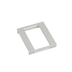 Рамка для SHELF-MULTI половинная (ANR, -) алюминиевая для установки розеток