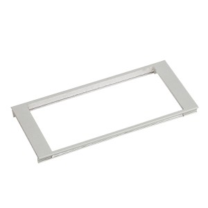 Рамка для установки двойного блока SHELF-MULTI двойная (ANR, алюминий)
