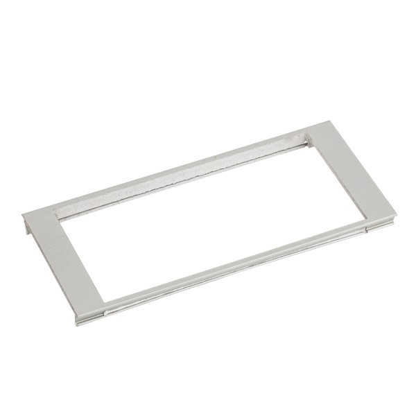 Рамка для установки двойного блока SHELF-MULTI двойная (ANR, алюминий)