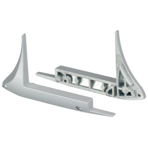 Заглушка левая PVC-STAIR-DK-L (Arlight, Алюминий) для профиля