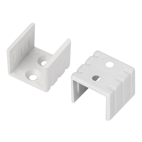 Держатель PVC-SLIM-H15 (Arlight, Пластик) накладной крепеж