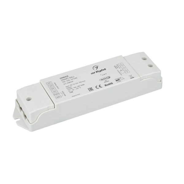 Диммер SMART-DALI (12-24V, 1x15A) для DALI систем, IP20