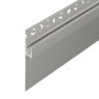 Профиль ARH-PLINTUS-50-FANTOM-3000 RAL7044 (Arlight, Алюминий) для встраивания