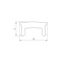 Экран для ARH W10-5000 SILICONE (Arlight, Силикон) матовый