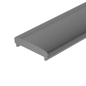 Экран FLOOR18-H15-3000 BLACK (Arlight, Пластик) матовый