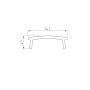Экран ARH-DECORE-S12 Flat Frost (Arlight, Пластик) полупрозрачный