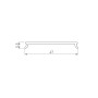 Экран для ARH LINE-5050-DUAL-2000 BLACK, матовый, 2000 мм