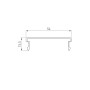 Экран ARH SL-LINIA55-FANTOM-2000 Frost полупрозрачный