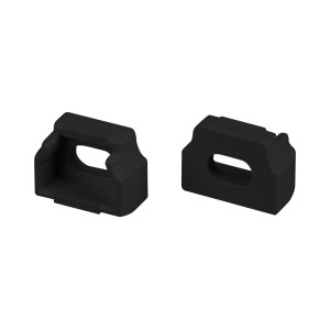 Заглушка CEIL-S12-SHADOW-20-SIDE BLACK с отверстием для ARH