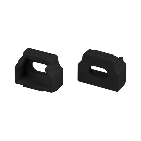 Заглушка CEIL-S12-SHADOW-20-SIDE BLACK с отверстием для ARH