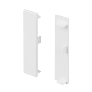 Заглушка PLINTUS-H55 WHITE (Arlight, Пластик) глухая