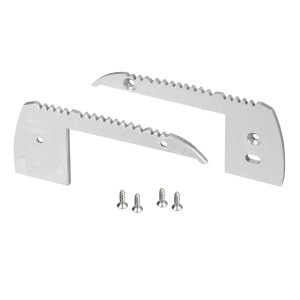 Заглушка STAIR-W65 SILVER (Arlight, Пластик) для профиля