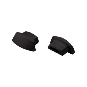 Заглушка ARH-BENT-W11 BLACK глухая для профиля ARH