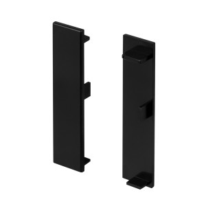 Заглушка PLINTUS-H55 BLACK (Arlight, Пластик) глухая