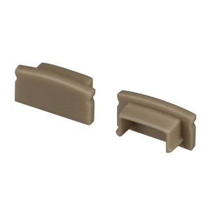 Заглушка LINE-1708 OLIVE GREY глухая для профиля ARH