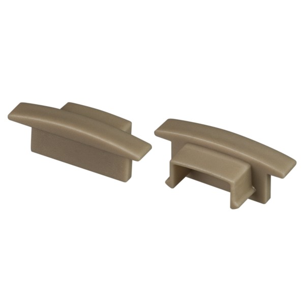 Заглушка LINE-2308-F OLIVE GREY глухая для профиля ARH