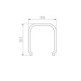 Экран ARH-WIDE-(B)-H20-2000 RRC Clear-PM (Пластик, Прозрачный)