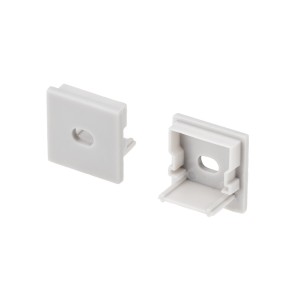 Заглушка ARH-WIDE-B-H20 Square с отверстием для кабеля (Пластик)