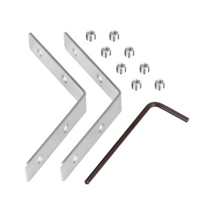 Коннектор угловой LINIA32-FANTOM-L120 Set для профилей