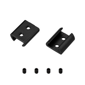 Коннектор ARH-BENT-W11 BLACK для профиля, накладной монтаж