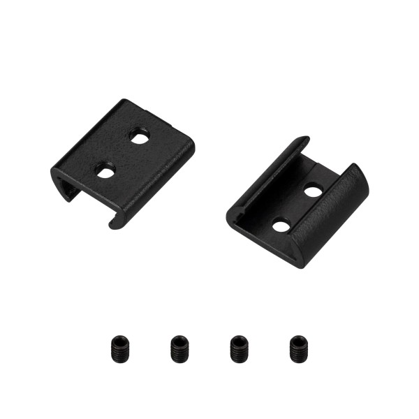 Коннектор ARH-BENT-W11 BLACK для профиля, накладной монтаж