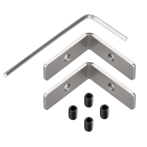 Коннектор угловой FANTOM-W23-L90 Set (Arlight, Металл) для профилей