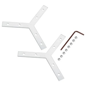 Коннектор Y-образный LINIA32-FANTOM-Y120 Set (Arlight, Металл) для профилей