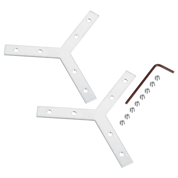 Коннектор Y-образный LINIA32-FANTOM-Y120 Set (Arlight, Металл) для профилей