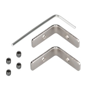 Коннектор угловой FANTOM-W49-90L Set для профилей