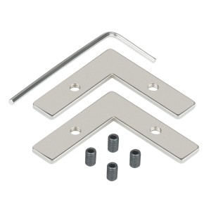 Коннектор угловой FANTOM-W23-90 Set (Arlight, Металл) для профилей