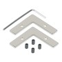 Коннектор угловой FANTOM-W23-90 Set (Arlight, Металл) для профилей