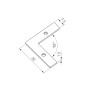 Коннектор угловой FANTOM-W23-90 Set (Arlight, Металл) для профилей