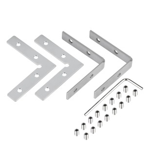 Коннектор угловой POWER-W100H70-90 Set (Arlight, Металл) для профилей