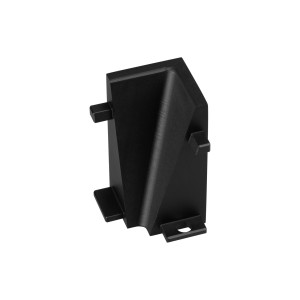 Коннектор Внутренний угол PLINTUS-H40 BLACK для профиля